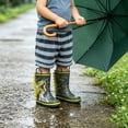thumbnail image 7 of FUNCOO PLUS Toddler Rubber Rain Boots Kids Waterproof Boots for Boys, Tyrannosaurus Rex, Toddler Size 7, 7 of 7