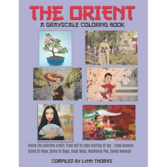 Orient: The Orient : Another Grayscale Coloring Book (Series #1) (Paperback)