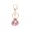 Pink, variant on MasteelfCA 1Pc Adorable Ladybug Shaped Key Chain Bag Hanging Pendant Car key Pendant