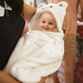 thumbnail image 2 of Hooded Baby Towel - Soft  Hooded Bath Towels with Ears for Babies  Toddlers - Large Baby Towel Perfect Baby Shower Gift for Boys and Girls by San Francisco Baby, 2 of 2