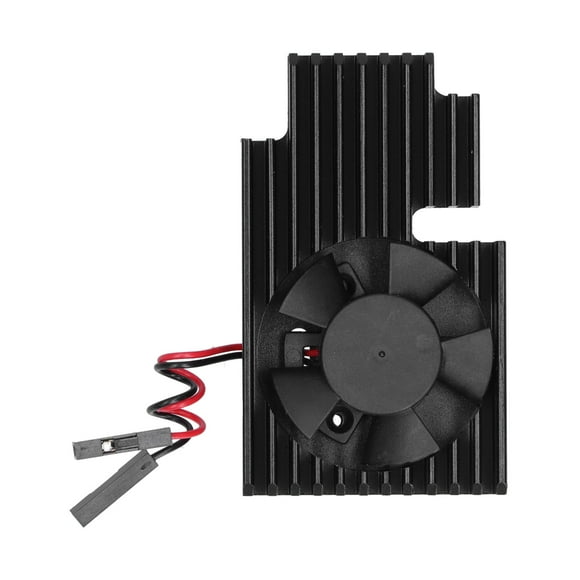 Cergrey Heat Sinks For Raspberry Pi 4 Anticorrosive Paint Heatsink Heatsink W/Fan
