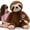 Brown-sloth, variant on MorisMos Large Tiger Stuffed Animals Plush, 39'' Giant Stuffed Tiger Plush Toy with Baby