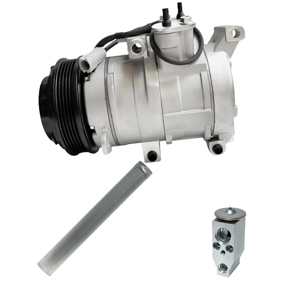 RYC New Automotive Air Conditioning Compressor and Clutch Kit KT ED90N (Fits Mazda 3 2.0L 2013)