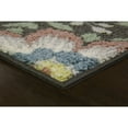Mainstays Farmhouse Oversized Floral Gray Multi Indoor Accent Rug, 2'6