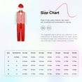 thumbnail image 7 of iiniim Christmas Candy Cane for Boys Dress Shirt & Striped Vest & Long Pants & Santa Hat Red 7-8, 7 of 7