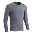 thumbnail image 1 of Fiudx Blusa Térmica para Hombre, Elegante Tejido de Punto de Manga Larga, Top Informal de Invierno, Poliéster Suave y Cómodo, Versátil para Uso Diario, Diseño Moderno, Disponible En Varias Tallas, Cá, 1 of 6
