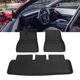 thumbnail image 1 of Alfombrilla Protectora Para El Suelo Del Coche, Resistente Al Desgaste, 3 Unidades Para El Modelo 3, 1 of 7