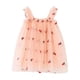 thumbnail image 2 of Vestido de gasa con tirantes para niña, vestido de gasa bordado de verano para niña, vestido de princesa para bebé, 2 of 6