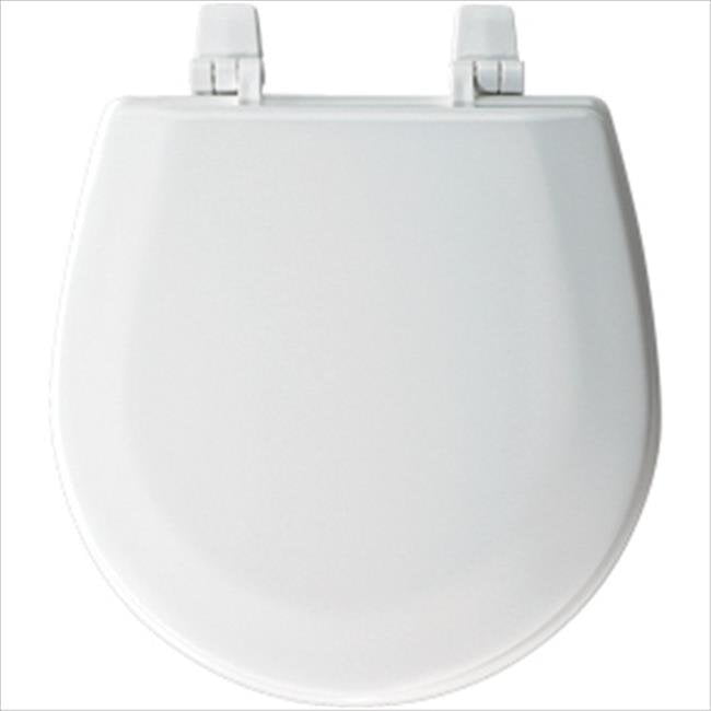 ELONG BEMIS 1055 000 Commercial Heavy Duty Open Front Toilet Seat without Cover 