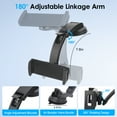 thumbnail image 5 of EEEkit 2-in-1 Car Tablet Phone Mount for Dashboard & Windshield, 360°Rotation Suction Holder for 4.7"-12.9"Devices, Black, 5 of 7