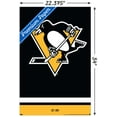 thumbnail image 3 of NHL Pittsburgh Penguins - Logo 21 Wall Poster, 22.375" x 34", 3 of 6