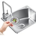 thumbnail image 2 of delpattern 6PCS Kitchen Sink Strainer Drain Catches, 4.5" Stainless Steel Drain Strainer, Large Wide Rim Sink Food Catcher, Suit for Sink Stopper and Drain Stopper, Sliver, 2 of 8