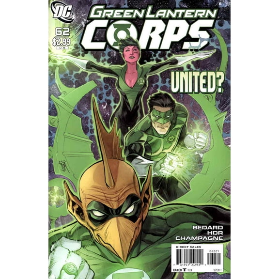 Green Lantern Corps (2nd Series) #62A VF ; DC Comic Book