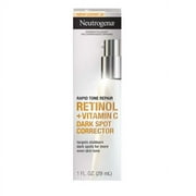 Neutrogena Rapid Tone Retinol + Vitamin C Dark Spot Corrector, 1 oz (Pack of 4)