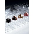 thumbnail image 2 of Martellato MA1023 SWEET3 Clear Polycarbonate Candy Mold Chocolate Mould with 25 Cavities, Each 32mm Diameter x 19.5mm High, 2 of 4