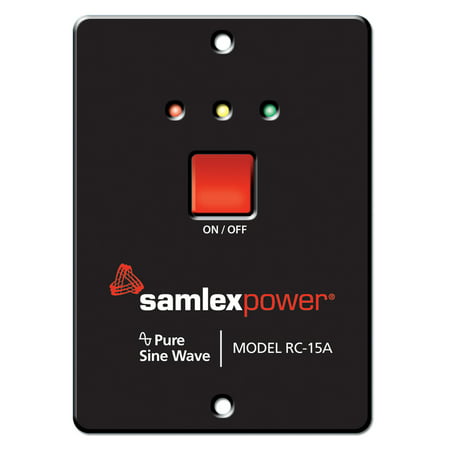 Samlex RC-15A PST Series Remote Control for 600-1000 Watt (Best Olm To Pst Converter)