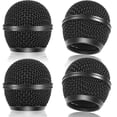 thumbnail image 1 of Recambio de rejilla de micrófono Facmogu negro, 4 piezas para SM58, 1 of 7