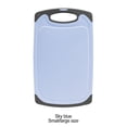 thumbnail image 4 of Bearachild Tabla de cortar respetuosa con el medio ambiente, resistente al óxido y fácil de limpiar, tabla de cortar de paja versátil Cocina y Comedor azul pequeño, 4 of 6