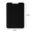 thumbnail image 2 of Cargador de Panel Solar de 5W 1/3 Uds. Con Cable de carga Micro USB de 98 pies cargador de batería Solar para foco esencial Arlo/foco XL, 2 of 8