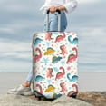 thumbnail image 4 of Uemuo Dinosaur Printed Washable Luggage Cover - Fashion Suitcase Protector Fits 18-32 Inch Luggage -, 4 of 9