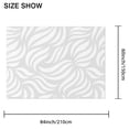 thumbnail image 3 of Rectangular Tablecloth 60x84 Inch – Waterproof Polyester Printed Table Cover, Wrinkle Resistant, Washable for Kitchen & Dining, Floral Flowers Theme, 3 of 6