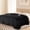 Black, variant on Ocuuziisu Electric Blanket 90" x 100" King Size Heated Blanket, Flannel and Sherpa, 10 Hour Auto-off, 9 Heat Settings, Fast Heating, Machine Washable, Beige