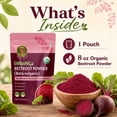 thumbnail image 6 of Spice Magic Organic Beet Root Powder 8 oz (226 g) | Beetroot, Pomegranate & Red Spinach Powder Blend | Lab Tested | Smoothies, Juices & Recipes, 6 of 9