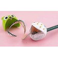 thumbnail image 4 of Owl-Shaped Double Hole Pencil Sharpener 4-Pack - Plastic Blade Sharpener for Precise Lead Lengths, 4 of 5