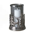 thumbnail image 2 of Hill Interiors Stag Hurricane Lantern, 2 of 3