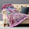 thumbnail image 2 of LHSHID 17th Birthday Gifts for Girls Happy 17th Birthday Decorations for Girls 17 Year Old Girl Birthday Gift Ideas for Daughter Sister Niece Bestie Flannel Blanket 30x40in, 2 of 6