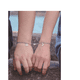 thumbnail image 2 of Pulsera Pareja Acero Inoxidable Plata Ajustable Solar Luna Xtellar plateado, 2 of 3