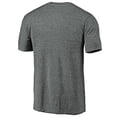 thumbnail image 3 of Men's Heather Gray Wisconsin Badgers Classic Wordmark Tri-Blend T-Shirt, 3 of 3