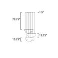 thumbnail image 3 of ET2 Lighting - Rinkle - 36W 3 LED Pendant-15.75 Inches Tall and 15 Inches Wide, 3 of 5