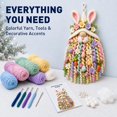 thumbnail image 4 of DIY Seasonal 3D Crochet Door Hanger Kit, Festive Wall Decor Craft Set for Adults – Fall, Christmas, Halloween & More, 4 of 10