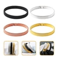 thumbnail image 3 of 4pcs Stretch Sleeve Garters Men Cuff Bracelets Men Metal Armbands Bangles, 3 of 8