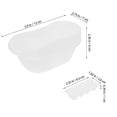 thumbnail image 2 of EXHUMKY 1Jgo De Silicona Antiadherente Para Bañera Ideal Para Manualidades, 2 of 8