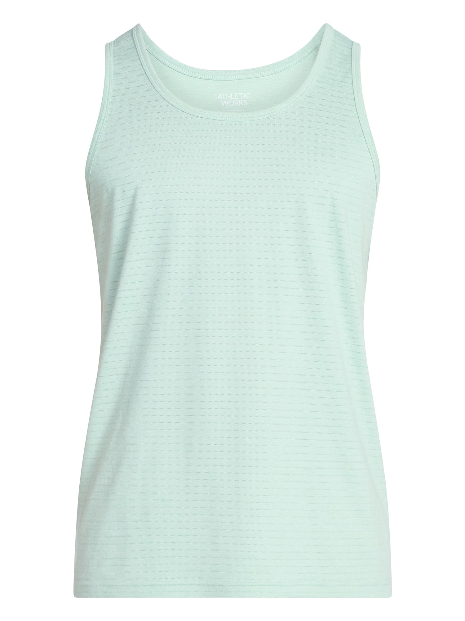 Athletic Works Men's and Big Men's Stripe Jersey Active Tank Top, Sizes S-3XL