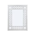 thumbnail image 1 of Acme Furniture 66158 Mirror, Mirrored & Antique Platinum, 1 of 2