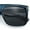 Blue - Black, variant on Polarized Mens Flat Top Horn Rim Plastic Rectangle Mogul Sunglasses Matte Black Gunmetal - Black