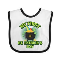 Inktastic My First St. Patrick's Day Boys or Girls Baby Bib