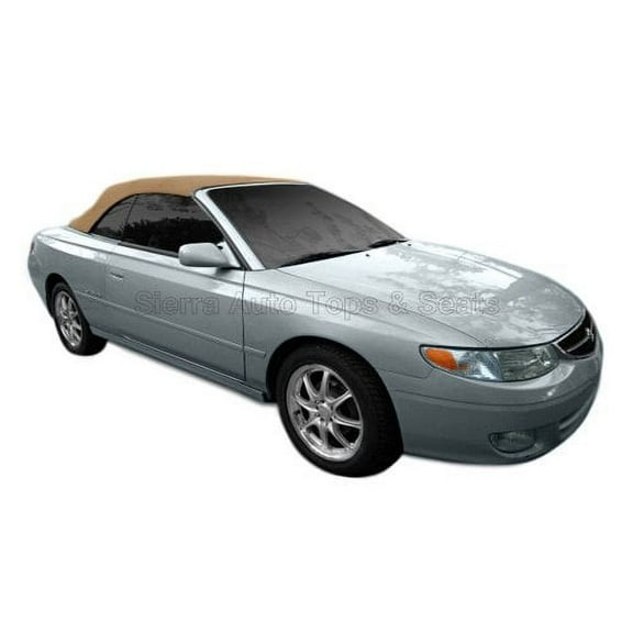 Sierra Auto Tops Convertible Top Replacement for Toyota Solara 2000-2003, Stayfast Canvas, Beige