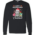 thumbnail image 3 of Inktastic I Want a Hippopotamus for Christmas Long Sleeve T-Shirt, 3 of 5