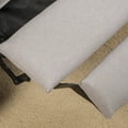 thumbnail image 6 of Noble House The Darvis Upholstered Contemporary Fabric Recliner in Smoky Gray, 6 of 11