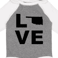 thumbnail image 4 of Inktastic Love Oklahoma Boys or Girls Long Sleeve Baby Bodysuit, 4 of 5