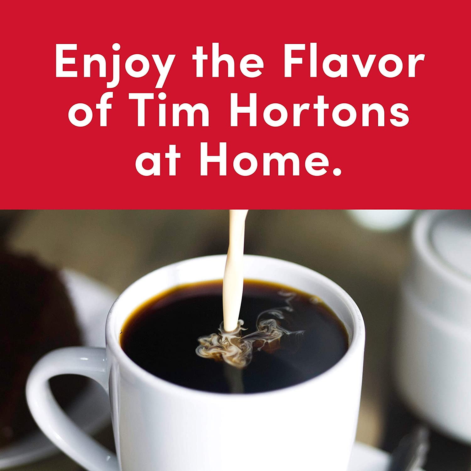 Tim Hortons Dark Roast Premium Coffee Cups - 100 ct