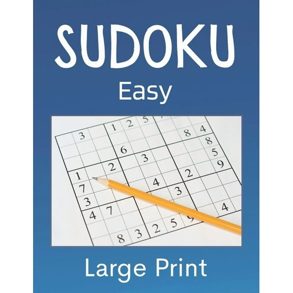 Sudoku Easy: Easy Sudoku Puzzle Book - 120 puzzles with solutions - gift Idea for adults, teenagers, grandparents and seniors
