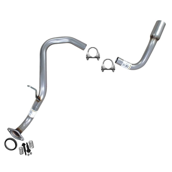 Northeastern Exhaust | Stainless Steel Intermediate Pipe & Tail Pipe Exhaust System Kit Fits 2005-2008 Toyota Matrix 1.8L FWD Wagon - Direct Fit
