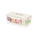 thumbnail image 1 of Yuarrent Caja de refrigeración ABS para acampar, ideal para aventuras al aire libre. Caja de refrigeración helada. Un sabor. Kits de desorden para acampar blanco como la leche, 1 of 6