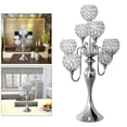 thumbnail image 4 of Abbracc Crystal Candle Holder Candelabra Candlestick Centerpiece Party Decor, 4 of 7