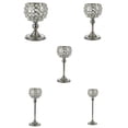 thumbnail image 1 of 5x Portavelas de Cristal Candelabros Votivos Centro de Mesa Manualidades Decorativa Fiestas Yuyangstore candelabros de cristal grandes, 1 of 6